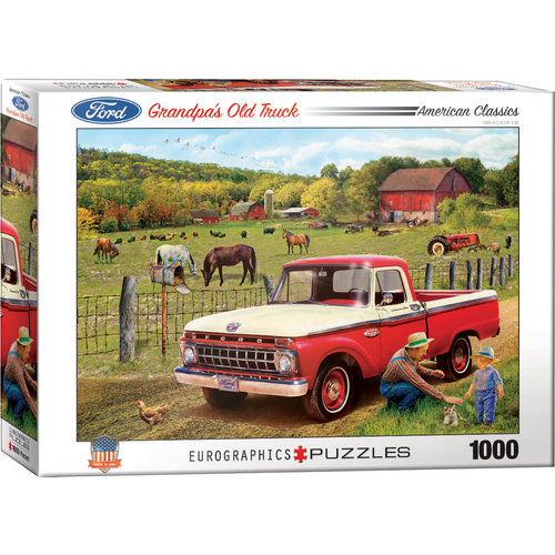 EUROGRAPHICS EG1000 AMERICAN CAR CLASSICS - GRANDPA'S OLD TRUCK EUROGRAPHICS EG1000 AMERICAN CAR CLASSICS - GRANDPA'S OLD TRUCK