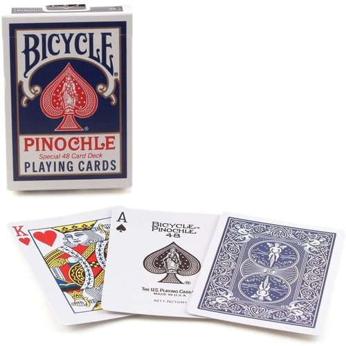 Bicycle BICYCLE PINOCHLE BLUE Bicycle BICYCLE PINOCHLE BLUE