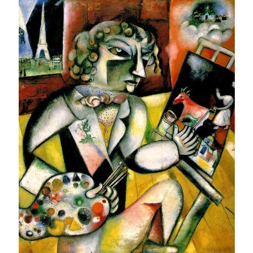 Piatnik PT1000 CHAGALL - SELF-PORTRAIT WITH 7 FINGERS Piatnik PT1000 CHAGALL - SELF-PORTRAIT WITH 7 FINGERS