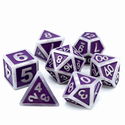 Die Hard Dice POLYMER DICE SET 7 RAISED FENRIR Die Hard Dice POLYMER DICE SET 7 RAISED FENRIR