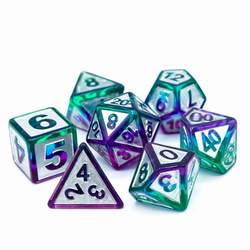 Die Hard Dice POLYMER DICE SET 7 RAISED PEGASUS Die Hard Dice POLYMER DICE SET 7 RAISED PEGASUS