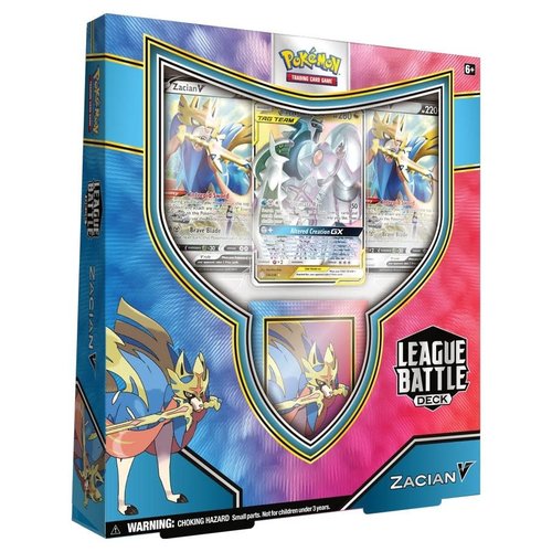 Pokemon USA POKEMON: ZACIAN V LEAGUE BATTLE DECK Pokemon USA POKEMON: ZACIAN V LEAGUE BATTLE DECK