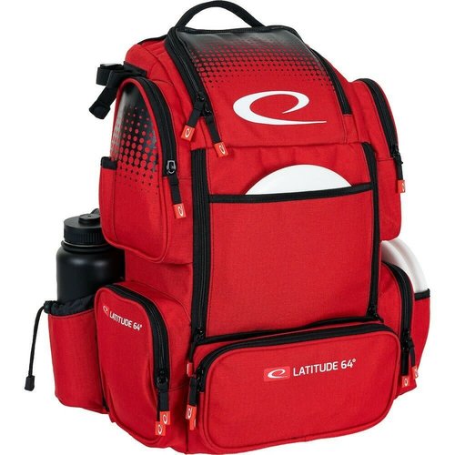 Latitude 64 LUXURY E4 DISC GOLF BACKPACK - RED Latitude 64 LUXURY E4 DISC GOLF BACKPACK - RED