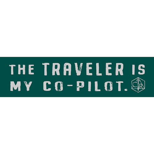 Darrington Press / Critical Role CRITICAL ROLE TRAVELER BUMPER STICKER Darrington Press / Critical Role CRITICAL ROLE TRAVELER BUMPER STICKER