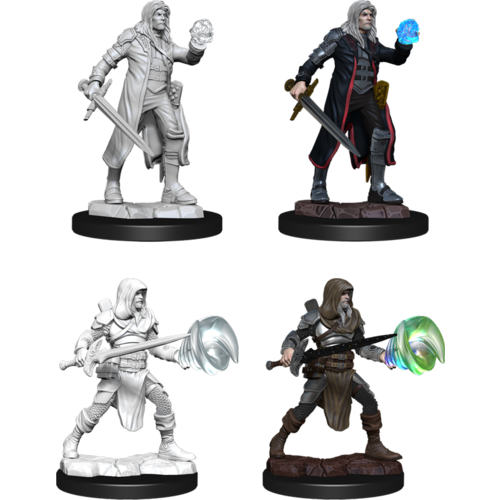 Wizkids MINIS: D&D: MALE FIGHTER + WIZARD MULTICLASS Wizkids MINIS: D&D: MALE FIGHTER + WIZARD MULTICLASS