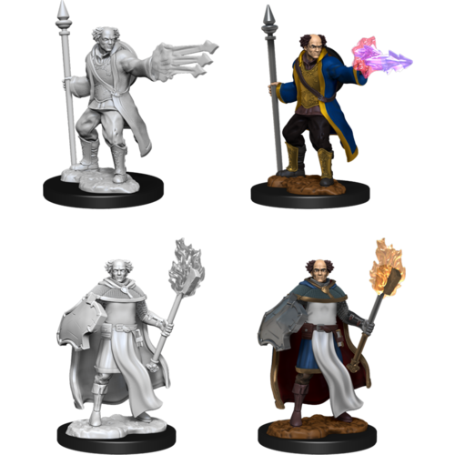 Wizkids MINIS: D&D: MALE CLERIC + WIZARD MULTICLASS Wizkids MINIS: D&D: MALE CLERIC + WIZARD MULTICLASS