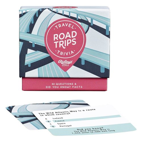 Ridley's Games RIDLEY'S TRAVEL TRIVIA: ROAD TRIPS Ridley's Games RIDLEY'S TRAVEL TRIVIA: ROAD TRIPS