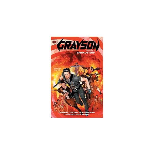 DC Comics GRAYSON VOL 5 SPIRAL'S END DC Comics GRAYSON VOL 5 SPIRAL'S END