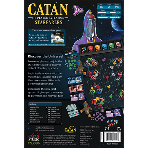 Catan Studios CATAN: STARFARERS 5-6 PLAYER EXTENSION