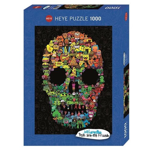 Heye HY1000 BURGERMAN - DOODLE SKULL Heye HY1000 BURGERMAN - DOODLE SKULL