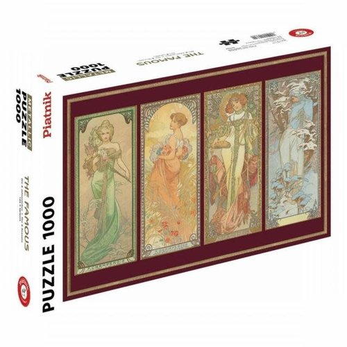 Piatnik PT1000 MUCHA - FOUR SEASONS METALLIC Piatnik PT1000 MUCHA - FOUR SEASONS METALLIC