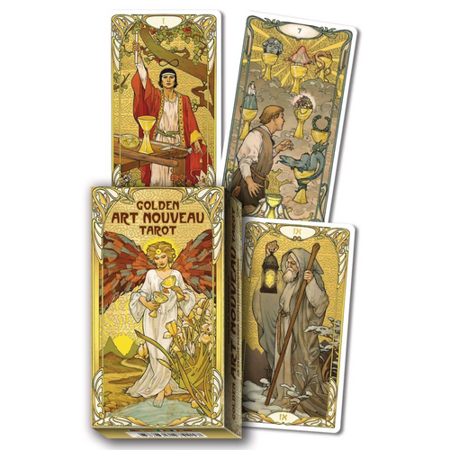 Llewellyn Publishing GOLDEN ART NOUVEAU TAROT