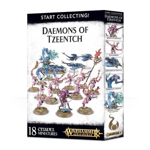 Games Workshop START COLLECTING: DAEMONS OF TZEENTCH Games Workshop START COLLECTING: DAEMONS OF TZEENTCH