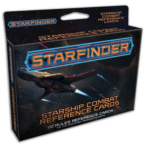 Paizo Publishing STARFINDER: STARSHIP COMBAT REFERENCE CARDS