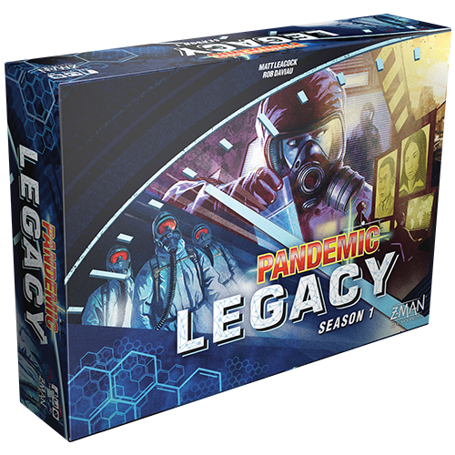 Z-Man Games PANDEMIC: LEGACY SEASON 1 - BLUE EDITION Z-Man Games PANDEMIC: LEGACY SEASON 1 - BLUE EDITION