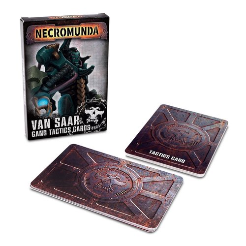 Games Workshop NECROMUNDA: VAN SAAR GANG TACTICS CARDS Games Workshop NECROMUNDA: VAN SAAR GANG TACTICS CARDS