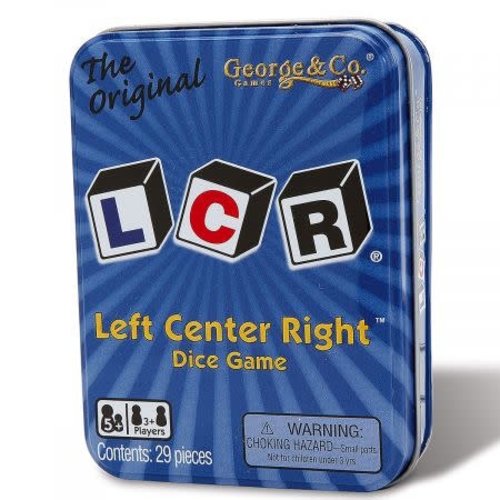 Koplow Games L-C-R DELUXE METAL TIN EDITION Koplow Games L-C-R DELUXE METAL TIN EDITION