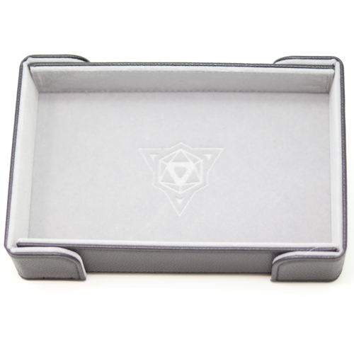 Die Hard Dice DICE TRAY: MAGNETIC GRAY RECTANGLE