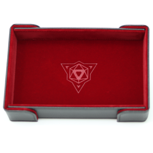 Die Hard Dice DICE TRAY: MAGNETIC RED RECTANGLE
