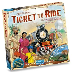 Days of Wonder TICKET TO RIDE: INDIA MAPS COLLECTION 2
