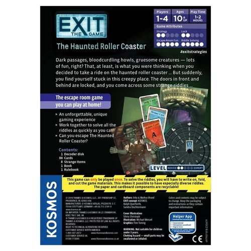 Thames & Kosmos EXIT: THE HAUNTED ROLLER COASTER