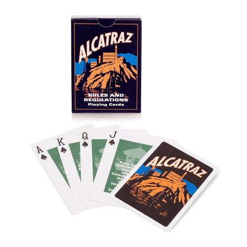 Golden Gate National Park Association ALCATRAZ RULES PLAYING CARDS Golden Gate National Park Association ALCATRAZ RULES PLAYING CARDS