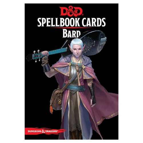 Gale Force Nine D&D 5E: SPELLBOOK CARDS - BARD DECK Gale Force Nine D&D 5E: SPELLBOOK CARDS - BARD DECK