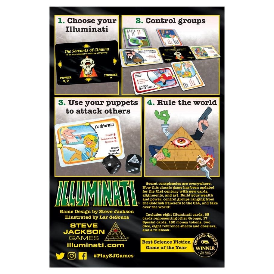 Illuminati 2nd Edition Games Of Berkeley