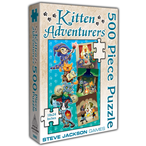 Steve Jackson Games SJG500 KITTEN ADVENTURERS Steve Jackson Games SJG500 KITTEN ADVENTURERS