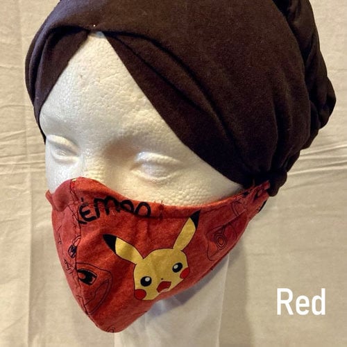 OTHER TIMES PRODUCTIONS PROTECTIVE MASK, FABRIC - POKEMON (Asst)