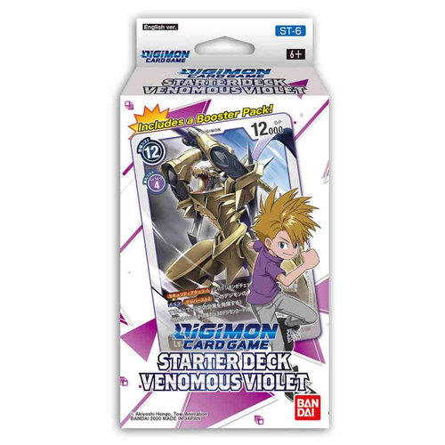 Bandai Co DIGIMON: VENOMOUS VIOLET - STARTER DECK Bandai Co DIGIMON: VENOMOUS VIOLET - STARTER DECK