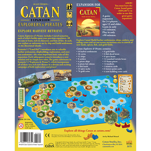 Catan Studios CATAN: EXPLORERS & PIRATES