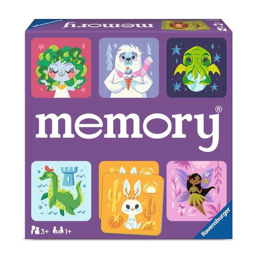 Ravensburger MEMORY: CUTE MONSTERS Ravensburger MEMORY: CUTE MONSTERS