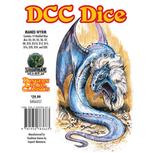 Goodman Games DICE SET 14 DDC: MANED WYRM Goodman Games DICE SET 14 DDC: MANED WYRM