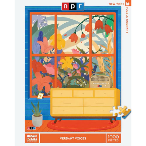 NEW YORK PUZZLE COMPANY NY1000 NPR - VERDANT VOICES NEW YORK PUZZLE COMPANY NY1000 NPR - VERDANT VOICES