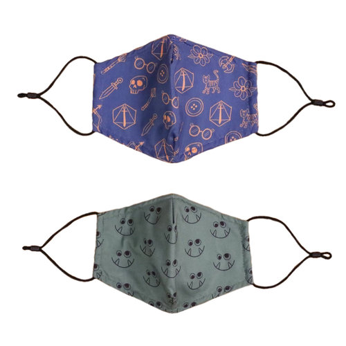 Critical Role TWO-PACK CRITICAL ROLE ADULT FACE MASKS Critical Role TWO-PACK CRITICAL ROLE ADULT FACE MASKS