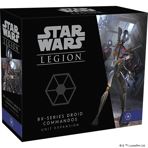 Fantasy Flight Games STAR WARS: LEGION - BX-SERIES DROID COMMANDOS Fantasy Flight Games STAR WARS: LEGION - BX-SERIES DROID COMMANDOS