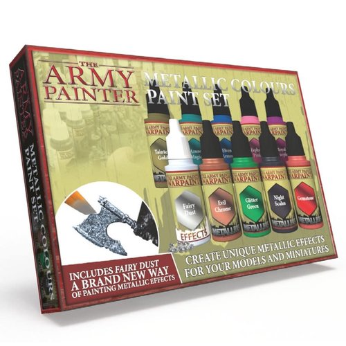 The Army Painter WARPAINTS: METALLIC COLOURS PAINT SET The Army Painter WARPAINTS: METALLIC COLOURS PAINT SET