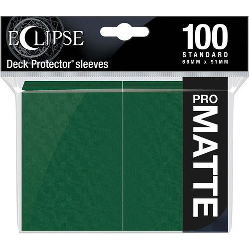 Ultra Pro International DECK PROTECTOR: ECLIPSE MATTE STANDARD - FOREST GREEN (100) Ultra Pro International DECK PROTECTOR: ECLIPSE MATTE STANDARD - FOREST GREEN (100)