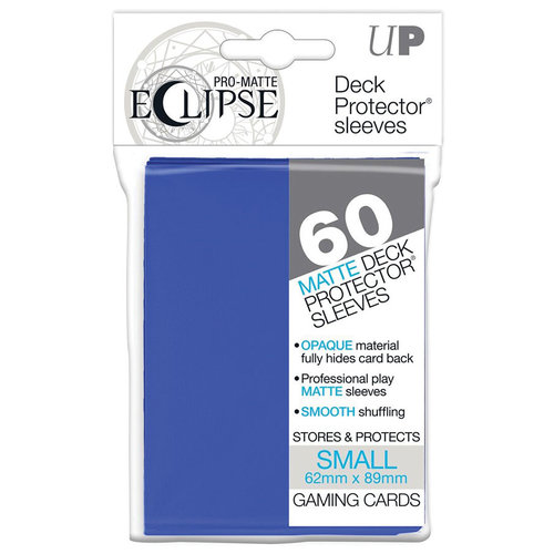 Ultra Pro International DECK PROTECTOR: PRO: YUGIOH: ECLIPSE: MATTE PACIFIC BLUE (60) Ultra Pro International DECK PROTECTOR: PRO: YUGIOH: ECLIPSE: MATTE PACIFIC BLUE (60)