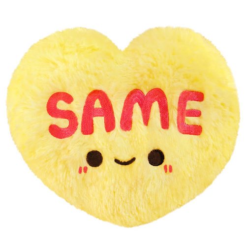 SQUISHABLE SQUISHABLE 6" CANDY HEART - SAME SQUISHABLE SQUISHABLE 6" CANDY HEART - SAME