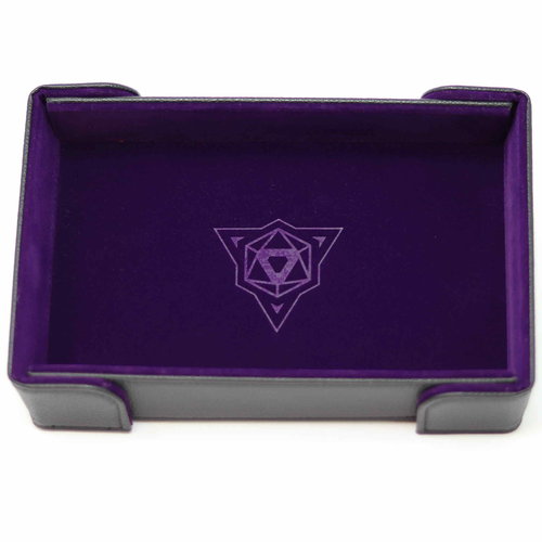 Die Hard Dice DICE TRAY: MAGNETIC PURPLE RECTANGLE