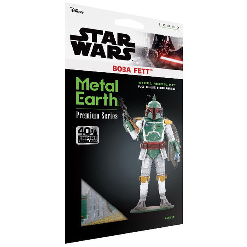 Metal Earth 3D METAL EARTH STAR WARS BOBA FETT PREMIUM Metal Earth 3D METAL EARTH STAR WARS BOBA FETT PREMIUM