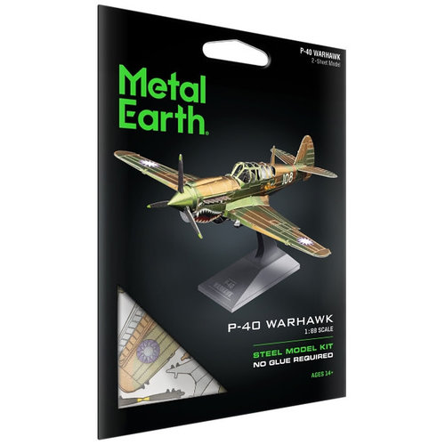Metal Earth 3D METAL EARTH P-40 WARHAWK Metal Earth 3D METAL EARTH P-40 WARHAWK