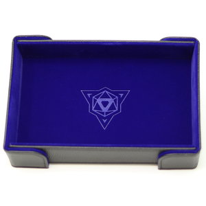 Die Hard Dice DICE TRAY: MAGNETIC BLUE RECTANGLE