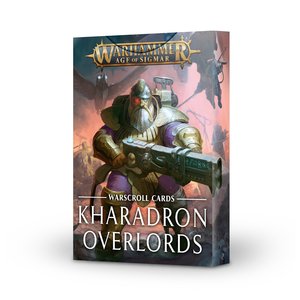 Games Workshop WARSCROLL CARDS: KHARADRON OVERLORDS
