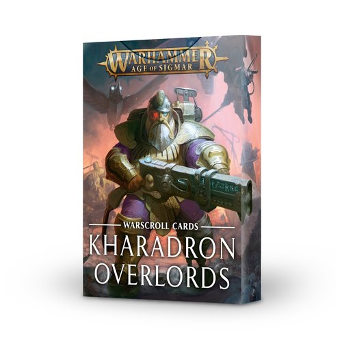 Games Workshop WARSCROLL CARDS: KHARADRON OVERLORDS