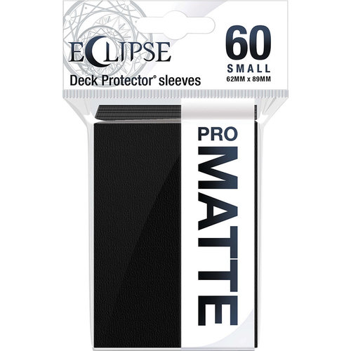 Ultra Pro International DECK PROTECTOR: ECLIPSE MATTE SMALL - JET BLACK (60)