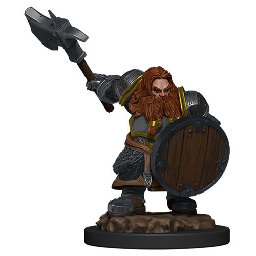 Wizkids MINIS: ICONS OF THE REALMS: DWARF MALE FIGHTER