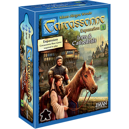 Z-Man Games CARCASSONNE: INNS & CATHEDRALS Z-Man Games CARCASSONNE: INNS & CATHEDRALS